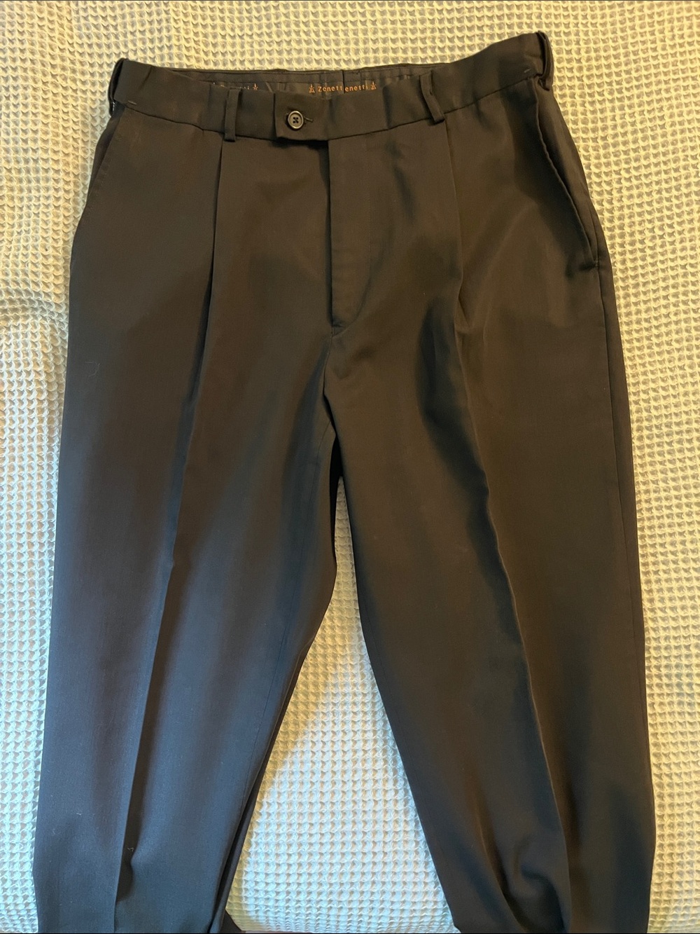 Men’s Classic Black Dress Suit Pants